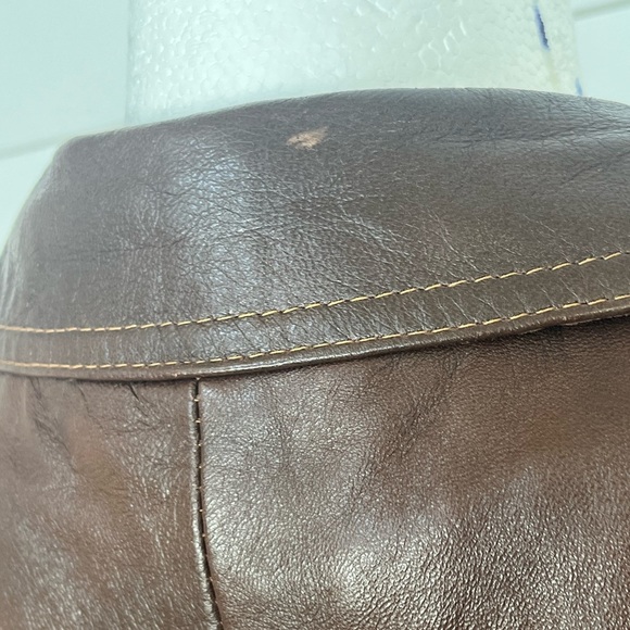 Vintage Grais Angel Skin Cabretta Leather Coat Wool Vest Liner Mens 40L Made USA - Picture 15 of 16